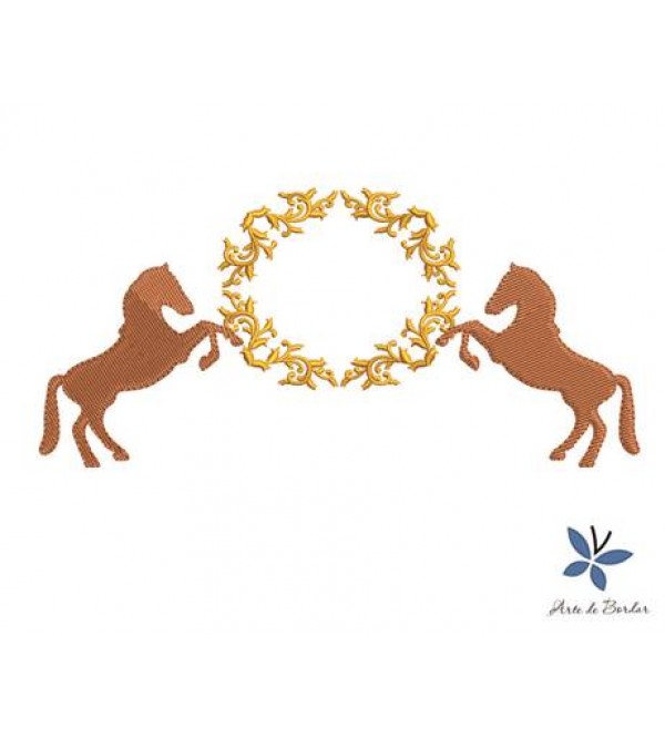 Matriz de Bordado Cavalo 025