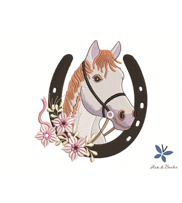 Matriz de Bordado Cavalo 024