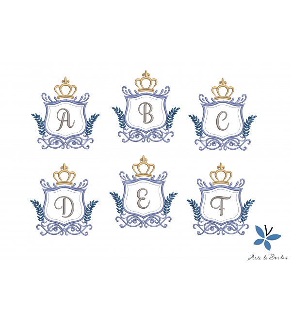 Matrizes de Bordado Alfabeto 031