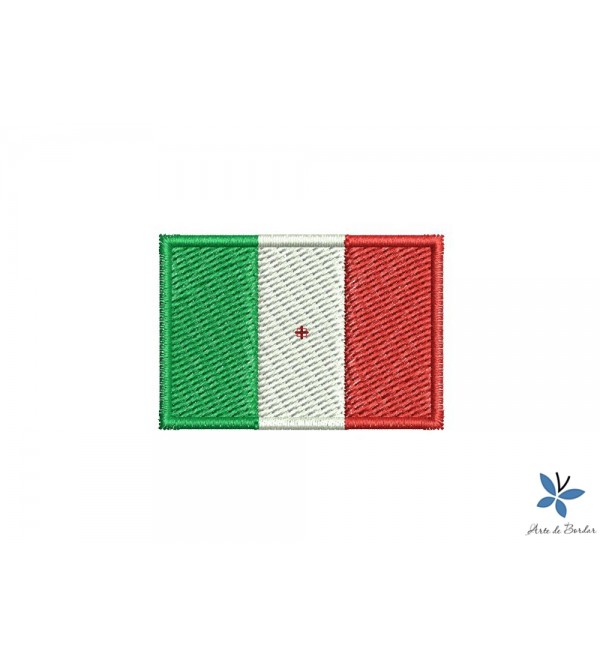 Matriz de Bordado Bandeira Itália