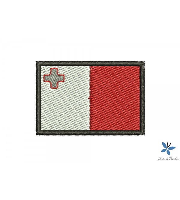 Matriz de Bordado Bandeira Malta