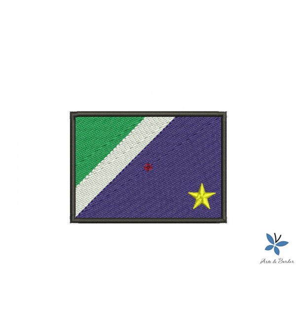 Matriz de Bordado Bandeira Mato Grosso do Sul