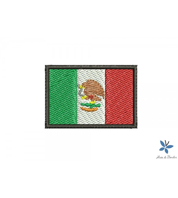 Matriz de Bordado Bandeira México