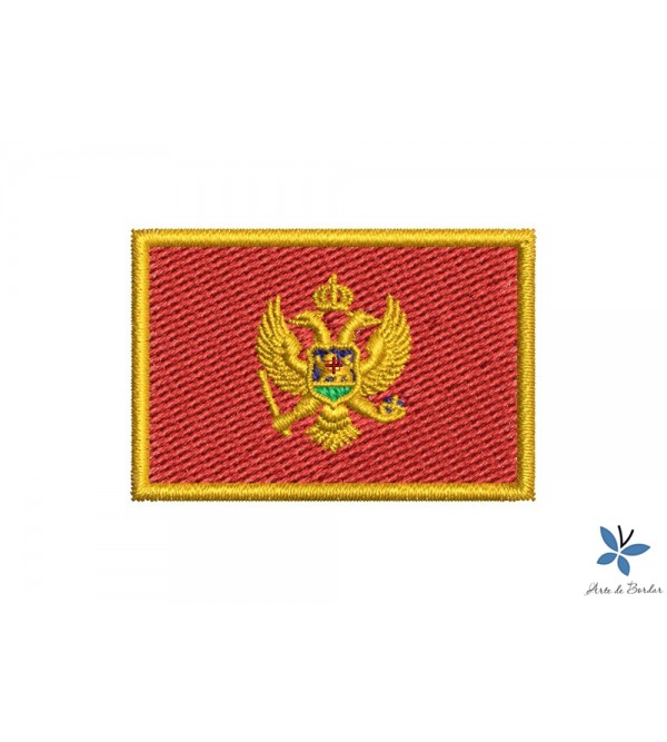 Matriz de Bordado Bandeira Montenegro