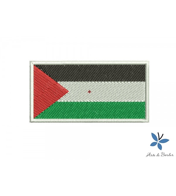 Matriz de Bordado Bandeira Palestina