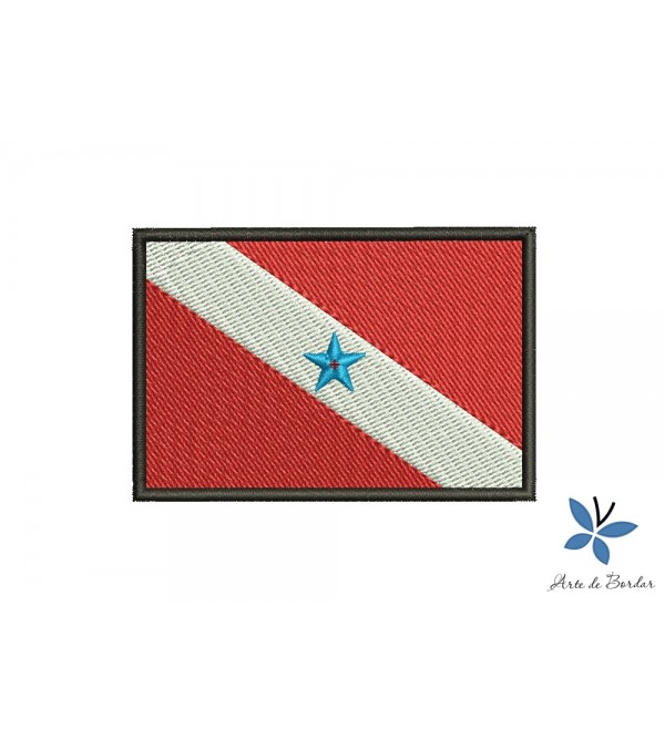 Matriz de Bordado Bandeira Pará