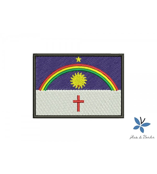 Matriz de Bordado Bandeira Pernambuco