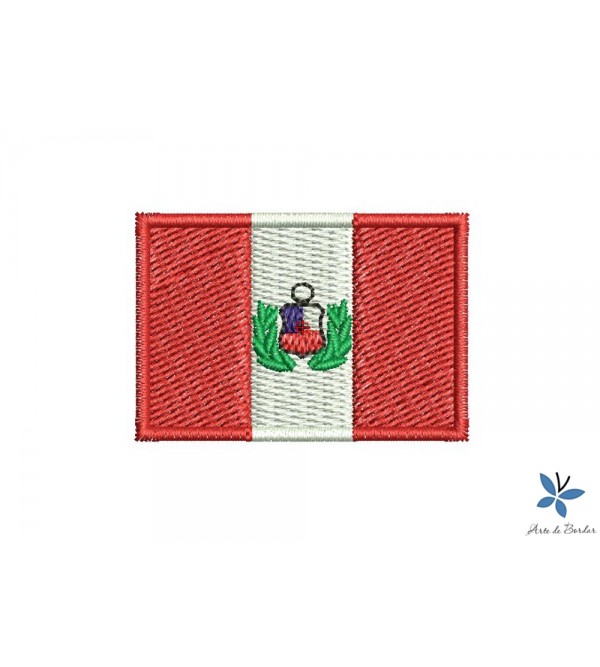 Matriz de Bordado Bandeira Peru