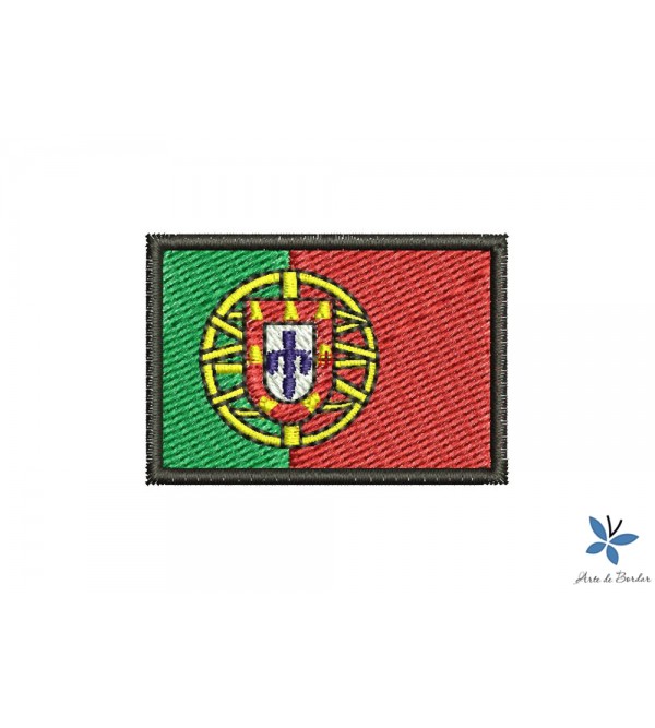Matriz de Bordado Bandeira Portugal