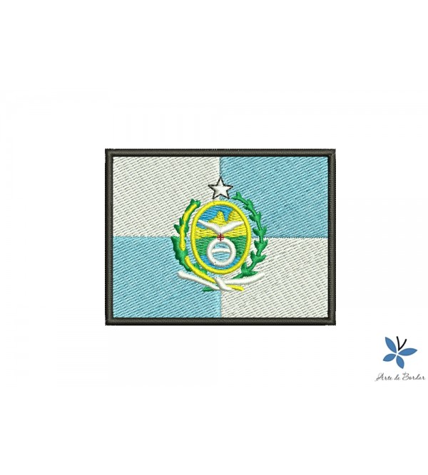 Matriz de Bordado Bandeira Rio de Janeiro