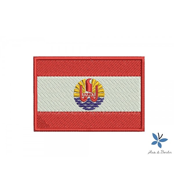Matriz de Bordado Bandeira Taiti