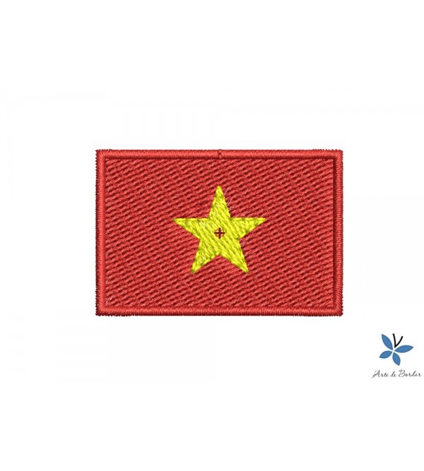 Matriz de Bordado Bandeira Vietnã