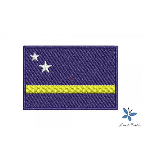 Matriz de Bordado Bandeira Curaçao