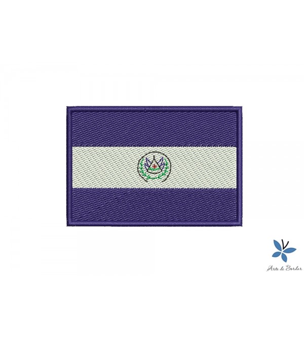 Matriz de Bordado Bandeira El Salvador