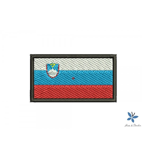 Matriz de Bordado Bandeira Eslovênia