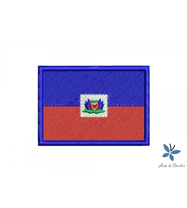 Matriz de Bordado Bandeira Haiti