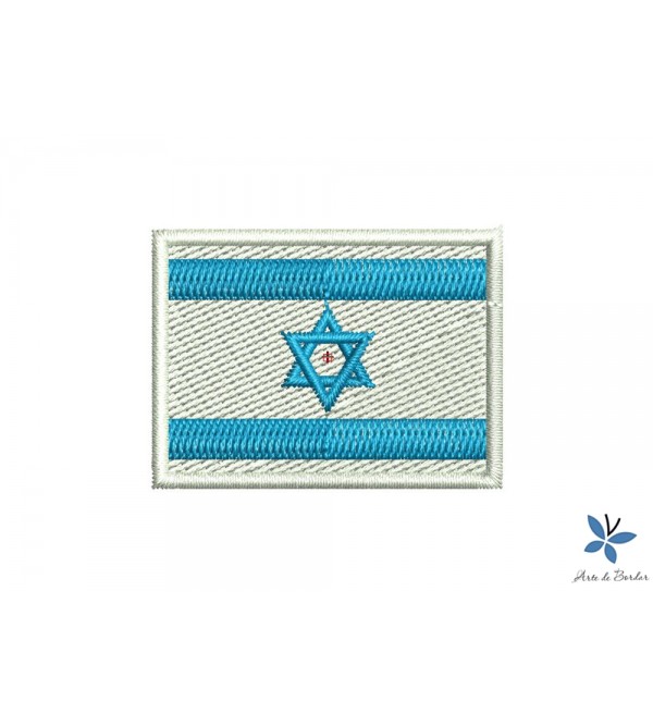 Matriz de Bordado Bandeira Israel