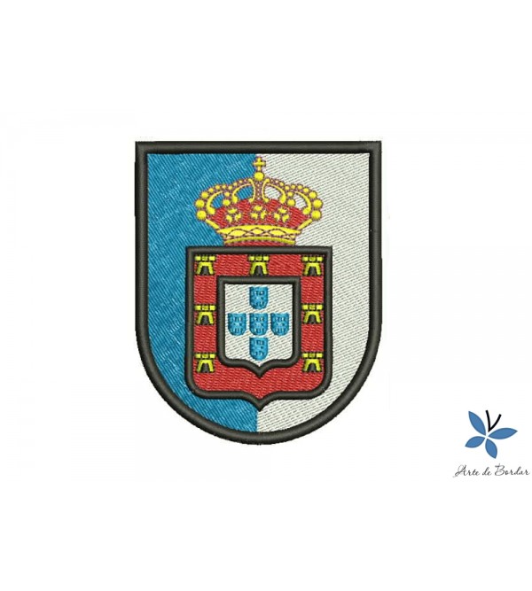 Matriz de Bordado Brasao Monarquia Portugal 001