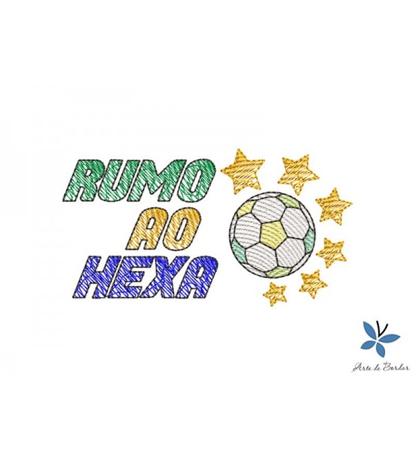 Matriz de Bordado Copa de Futebol 002