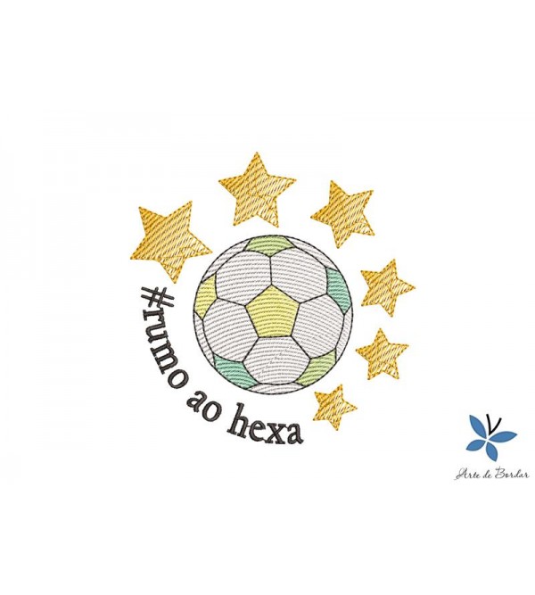 Matriz de Bordado Copa de Futebol 003