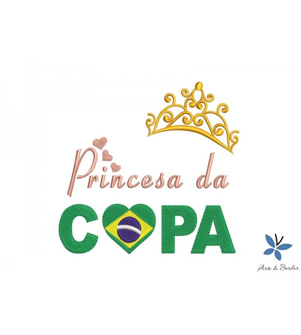 Matriz de Bordado Copa de Futebol 022