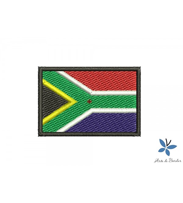 Matriz de Bordado Bandeira África do Sul