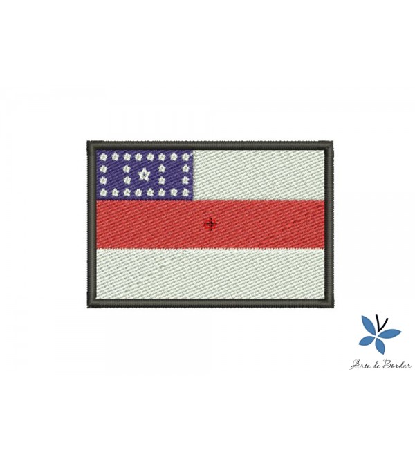 Matriz de Bordado Bandeira Amazonas