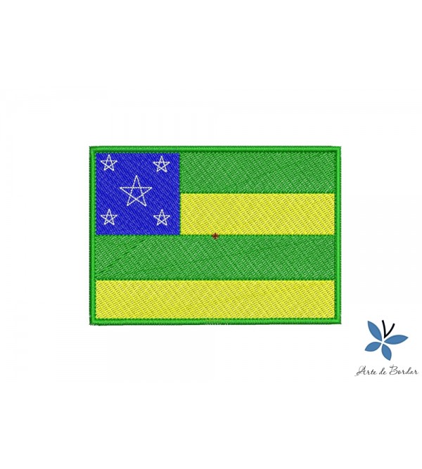 Matriz de Bordado Bandeira Brasil 002