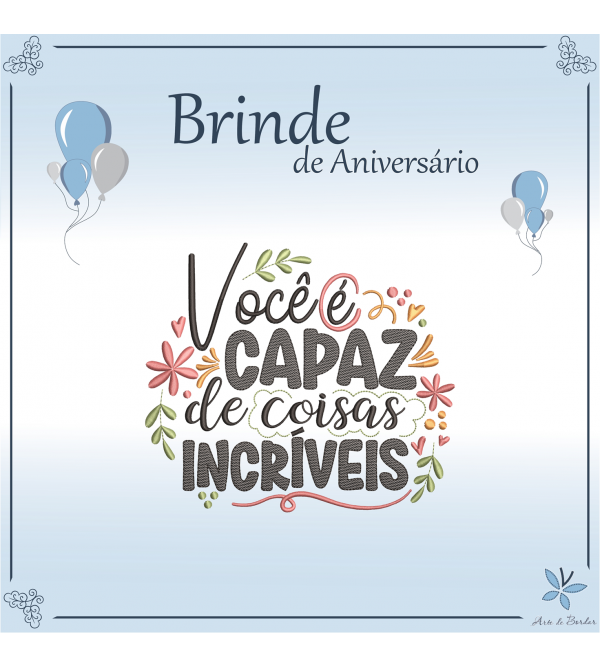 Brinde Voce e capaz 1