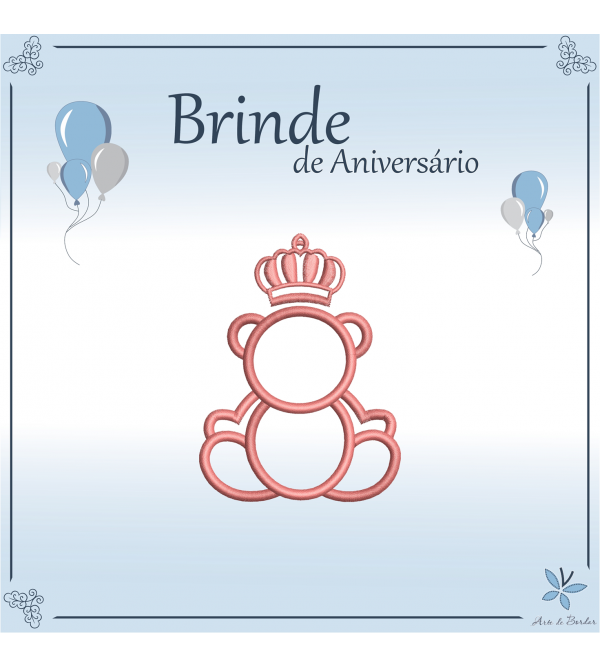 Brinde Ursinha com Coroa 1