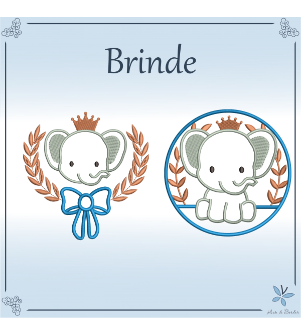 Brinde Coleçao de Elefantinhos 002