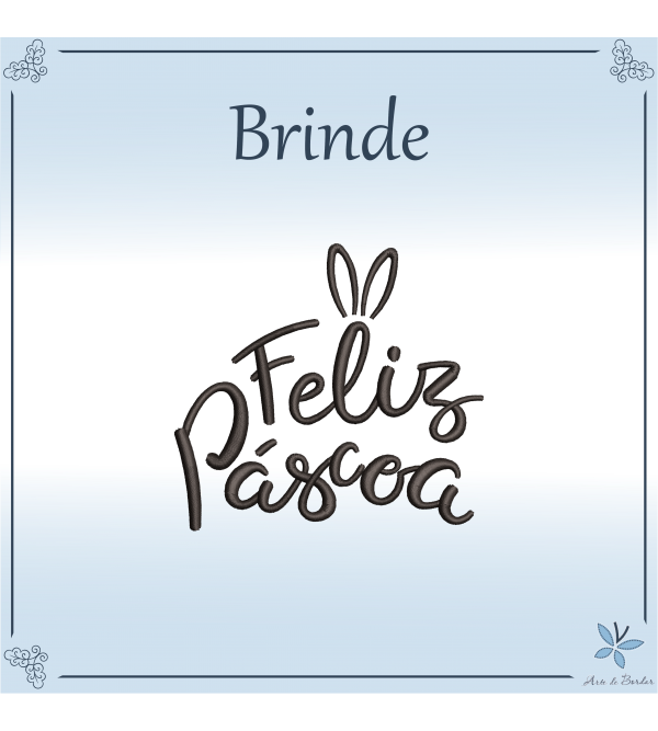 Brinde Feliz Páscoa 003