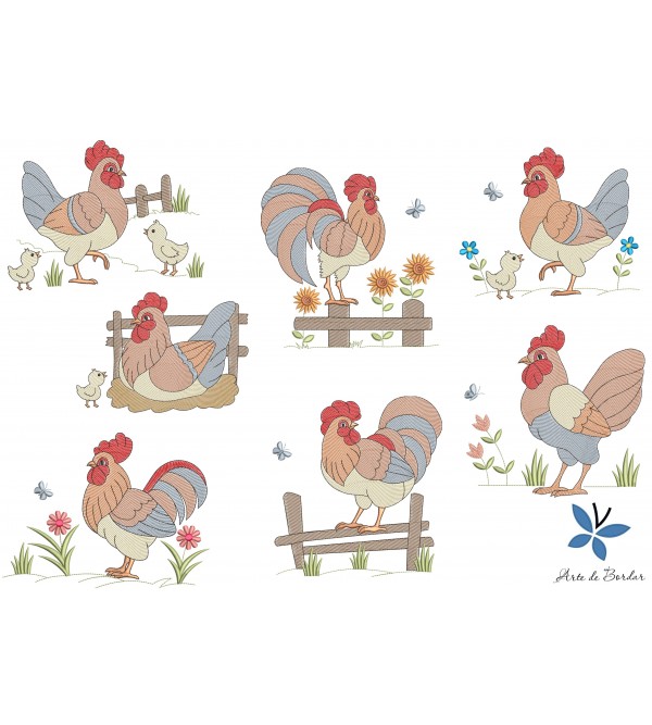 Chickens Collection 008