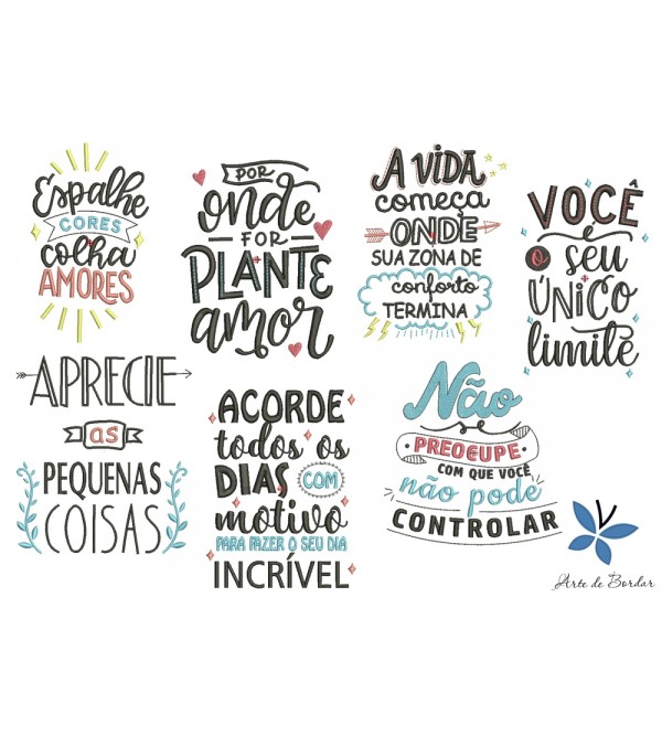 Matrizes de Bordado Semaninha 002