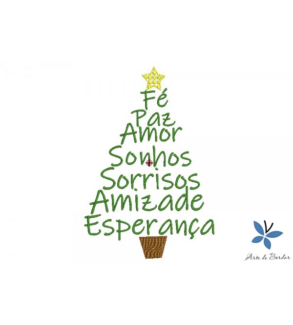 Matriz de Bordado ÁRVORE DE NATAL 005