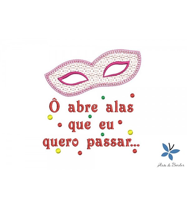Matriz de Bordado Carnaval 009