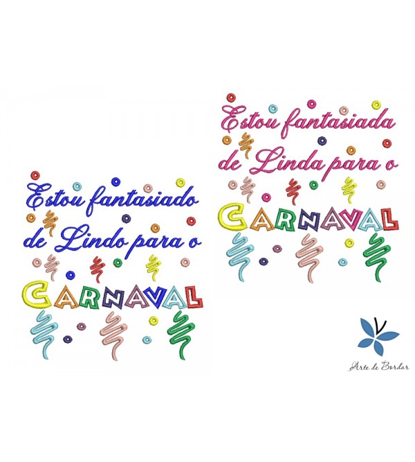 Matriz de Bordado Carnaval 004