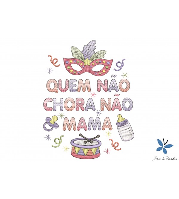 Matriz de Bordado Carnaval 011