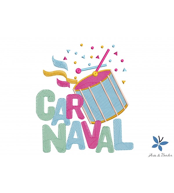 Matriz de Bordado Carnaval 017