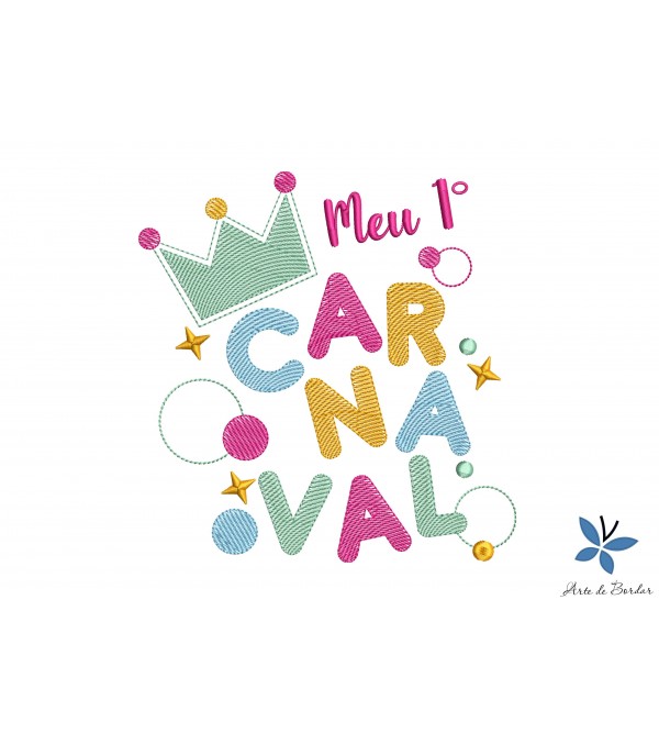 Matriz de Bordado Carnaval 020