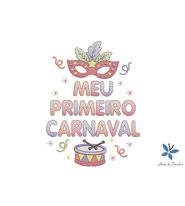 Matriz de Bordado Carnaval 021