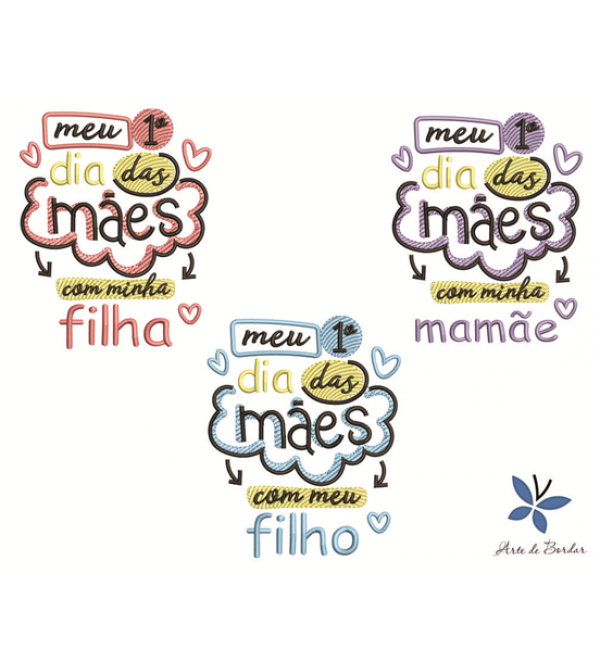 Matrizes de Bordado Coleção Dia das Mães 008