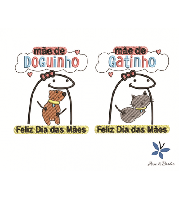 Matrizes de Bordado Coleção Dia das Mães 010
