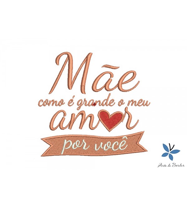Matriz de Bordado Dia das Mães 023