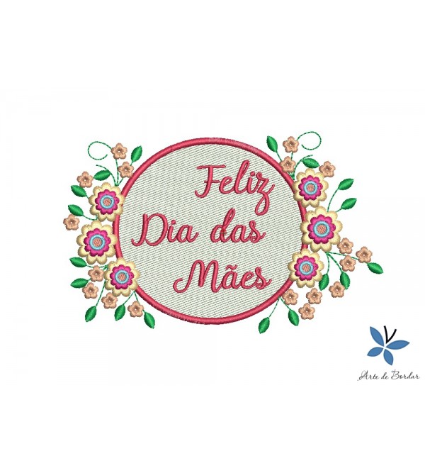 Matriz de Bordado Dia das Mães 024