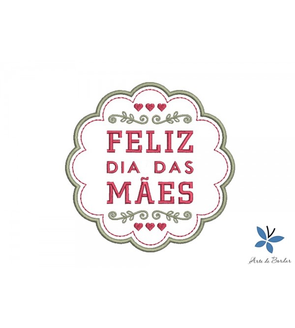 Matriz de Bordado Dia das Mães 026