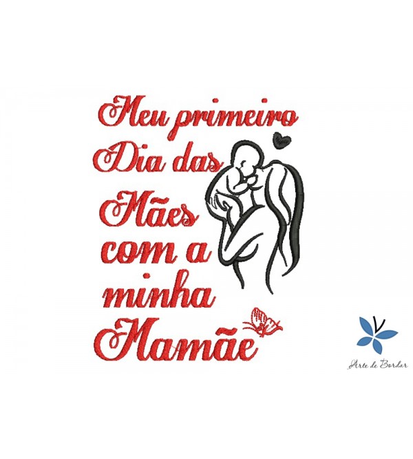 Matriz de Bordado Dia das Mães 028