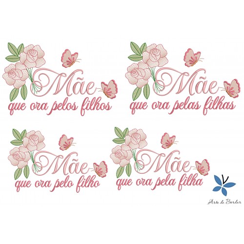 Matrizes de Bordado Coleção Dia das Mães 021