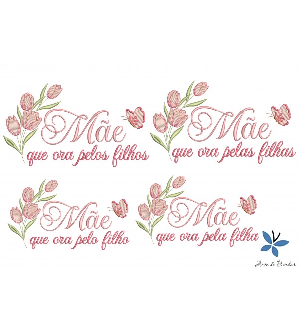 Matrizes de Bordado Coleção Dia das Mães 022