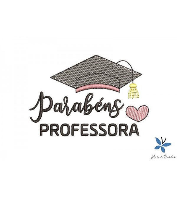 Matriz de Bordado Dia do Professor 029
